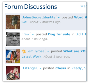 Forum Discussions